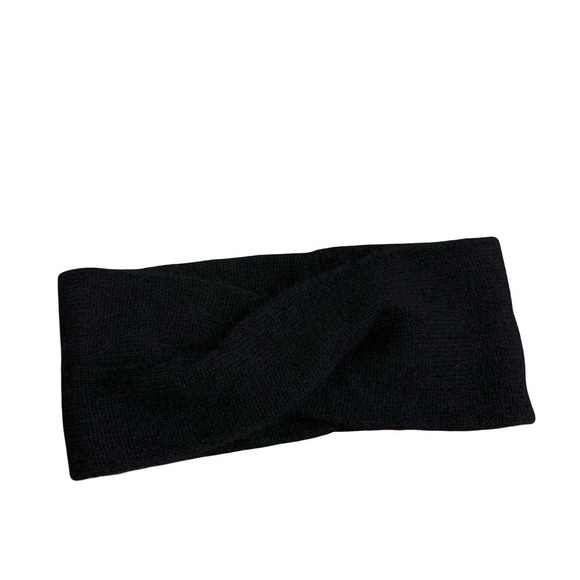 NAADAM Accessories - naadam twist cashmere headband black